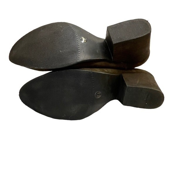 Steve Madden Tank Ankle Boots Adelphie Green 9 - Picture 14 of 14